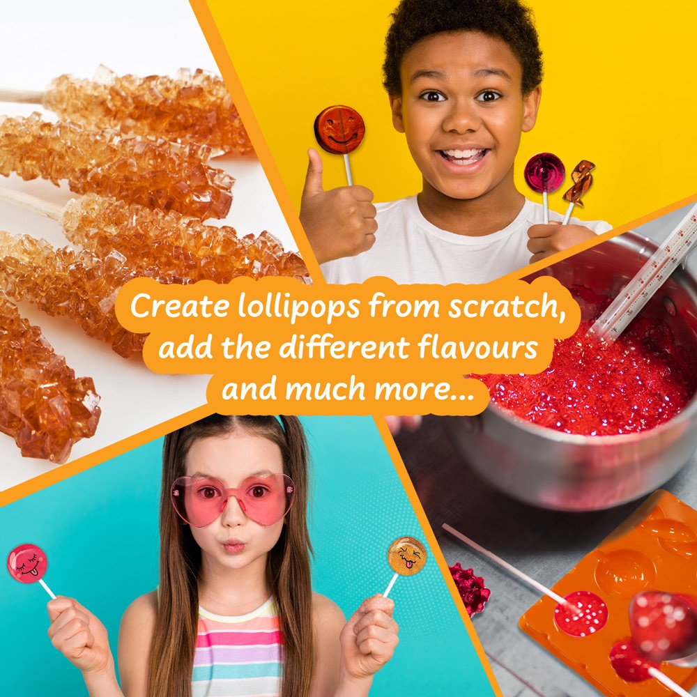 LOLLIPOP FACTORY. Usine de sucettes – idéale pour les enfants