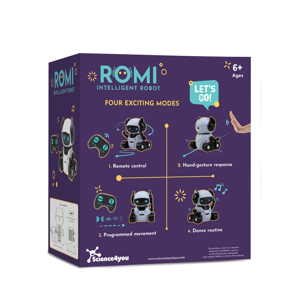 ROMI INTELLIGENT ROBOT. Jouet éducatif pour enfants