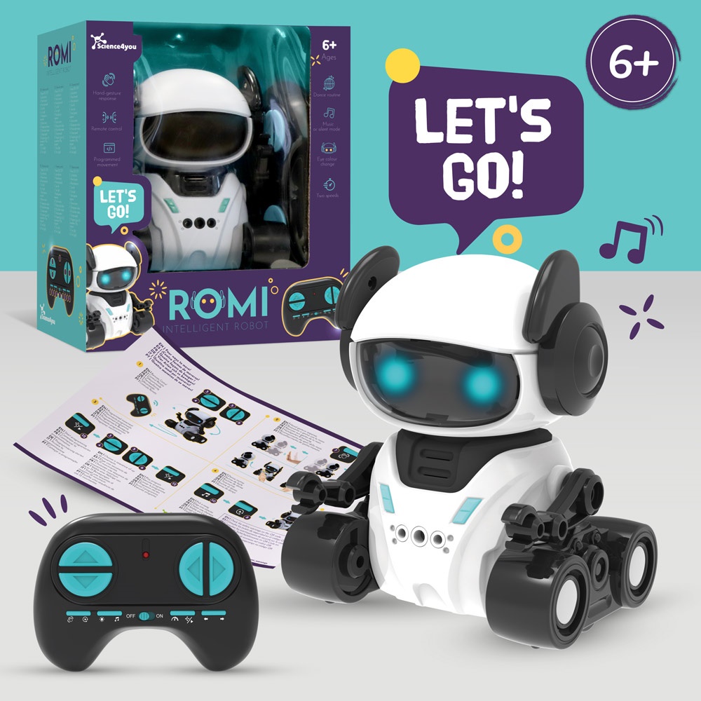 ROMI INTELLIGENT ROBOT. Jouet éducatif pour enfants