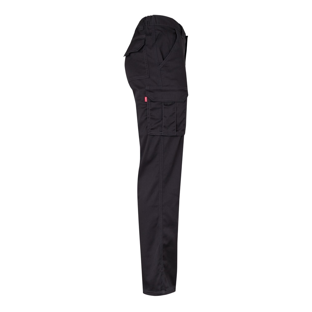 VL LUGH. Pantalon stretch, multipoches (240g/m²) en coton (46%), EME (38%) et polyester (16%)