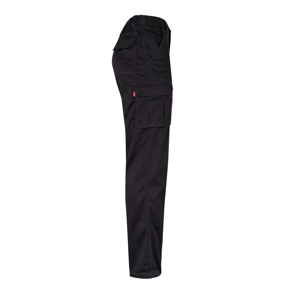 VL PAN. Pantalon stretch, multipoches (290g/m²), en coton (46%), EME (38%) et polyester (16%)