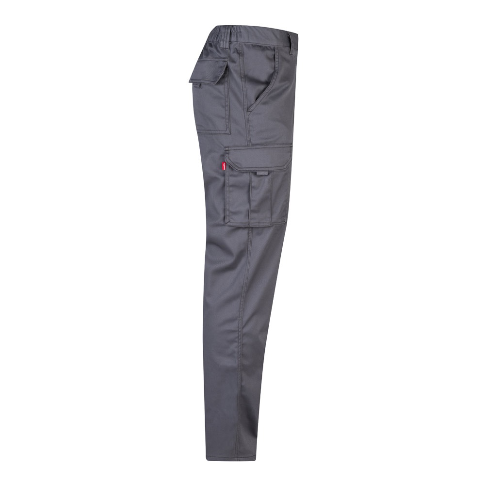 VL PAN. Pantalon stretch, multipoches (290g/m²), en coton (46%), EME (38%) et polyester (16%)