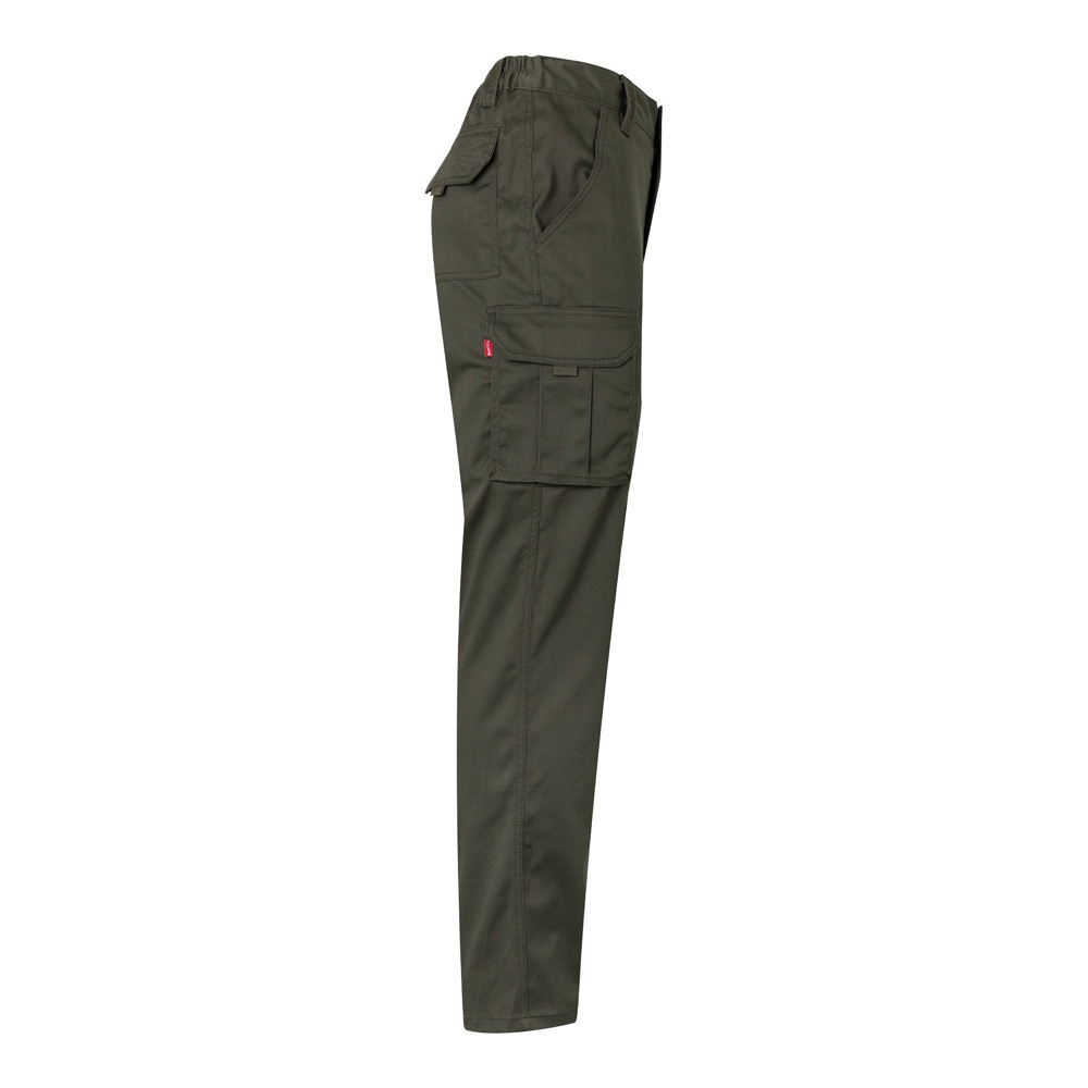 VL PAN. Pantalon stretch, multipoches (290g/m²), en coton (46%), EME (38%) et polyester (16%)