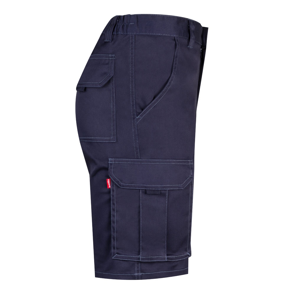 VL HEBE. Bermuda stretch, multipoches (240g/m²), en coton (46%), EME (38%) et polyester (16%)