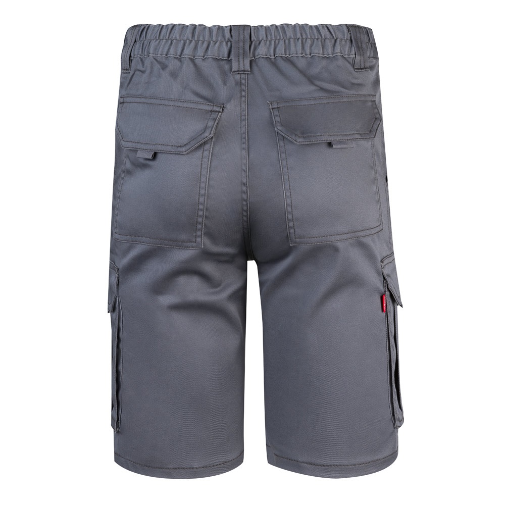 VL HEBE. Bermuda stretch, multipoches (240g/m²), en coton (46%), EME (38%) et polyester (16%)