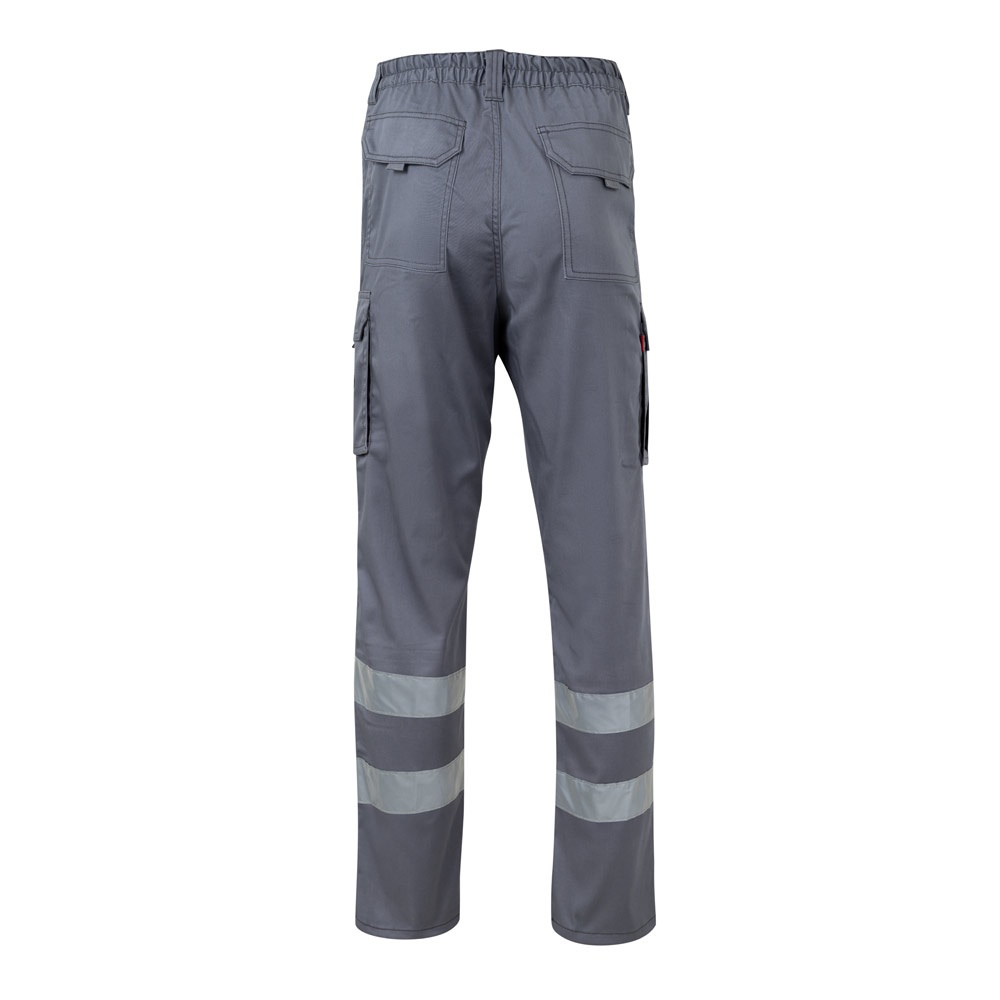 VL DIONYSUS. Pantalon stretch multipoches (240g/m²), en coton (46%), EME (38%) et polyester (16%)