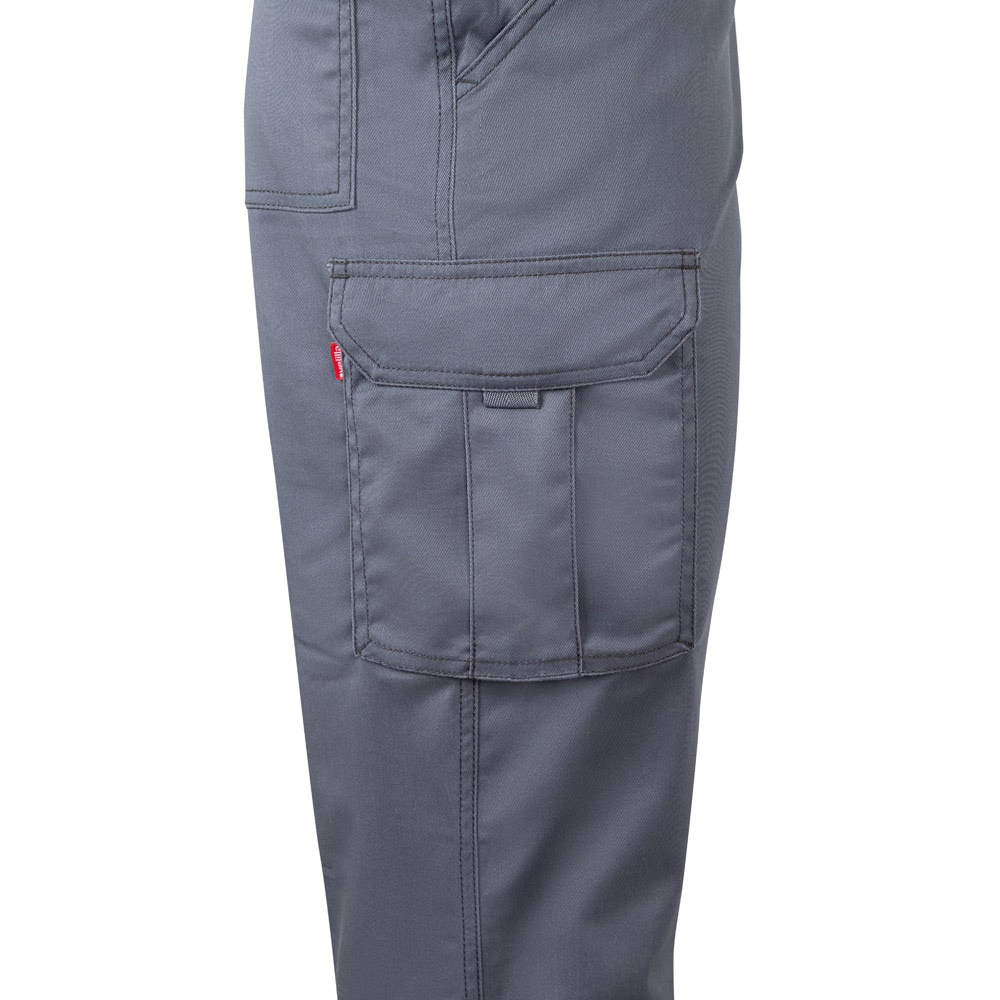 VL DIONYSUS. Pantalon stretch multipoches (240g/m²), en coton (46%), EME (38%) et polyester (16%)