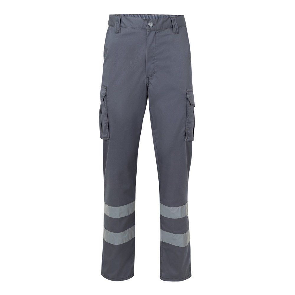 VL DIONYSUS. Calças stretch multibolsos (240g/m²), em algodão (46%), EME (38%) e poliéster (16%)