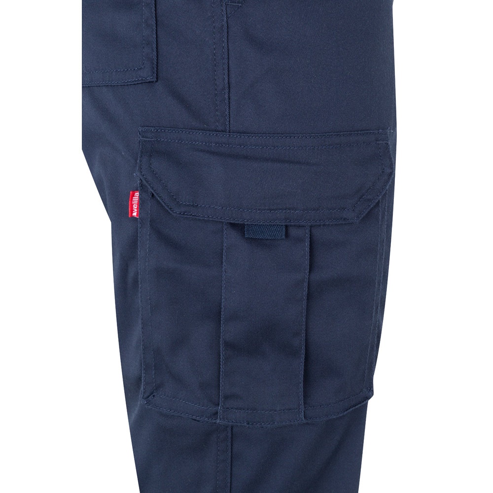 VL DIONYSUS. Pantalon stretch multipoches (240g/m²), en coton (46%), EME (38%) et polyester (16%)