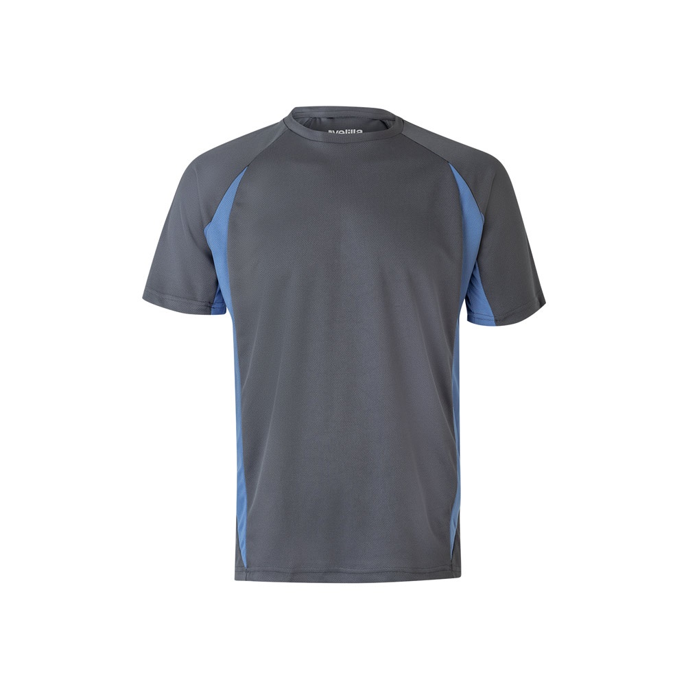 VL SLAYER. T-shirt técnica bicolor bird-eye (160g/m²), em poliéster (100%)