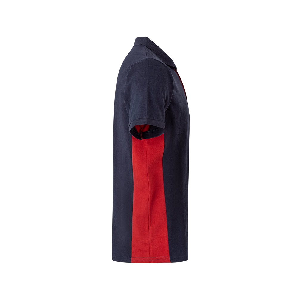 VL SUPAY. Polo piqué bicolore (180g/m²), manches courtes, en coton (60%) et polyester (40%)