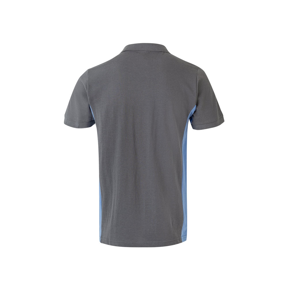 VL SUPAY. Polo piqué bicolore (180g/m²), manches courtes, en coton (60%) et polyester (40%)