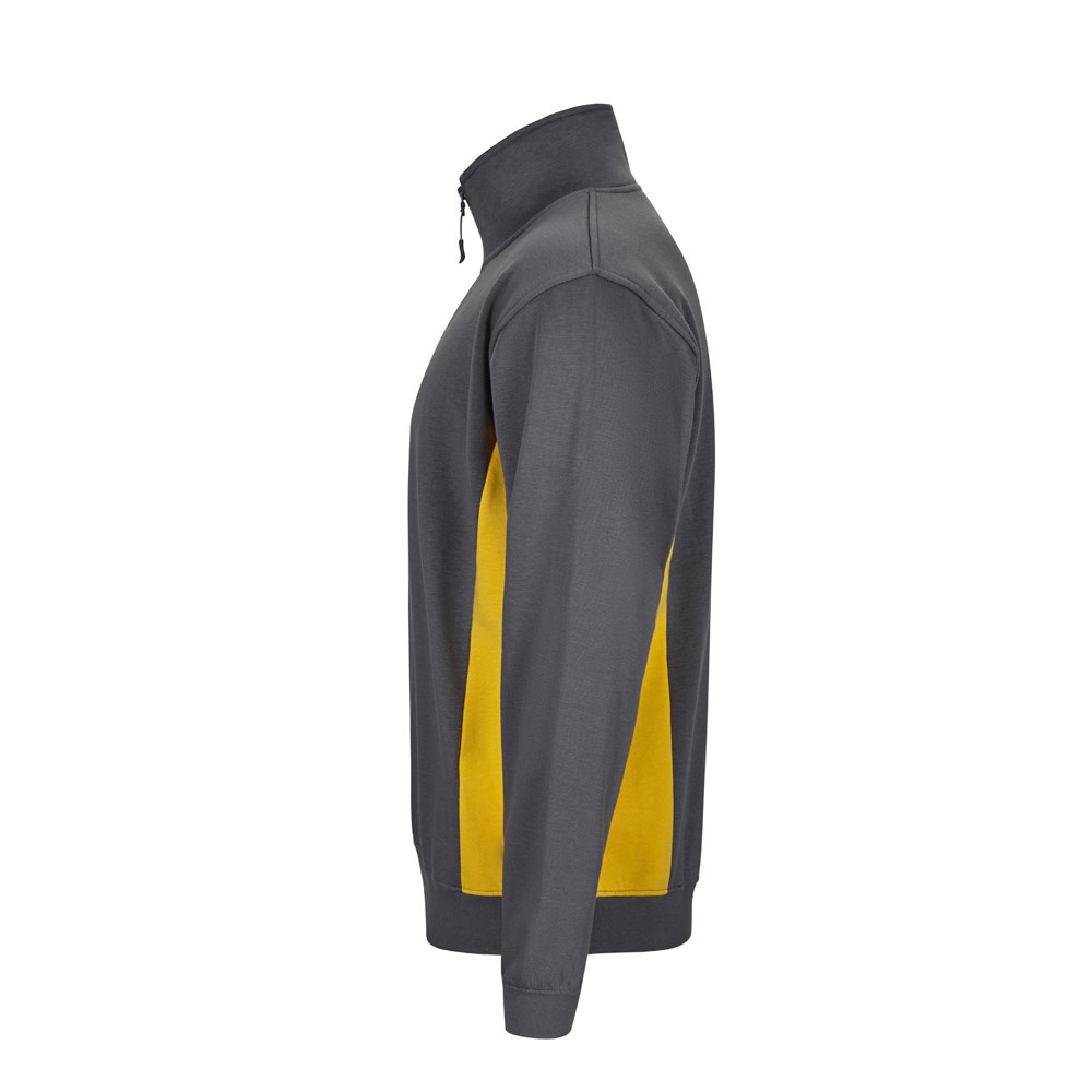 VL SVAROG. Sweat bicolore en éponge (260g/m²), en polyester (65%) et coton (35%)