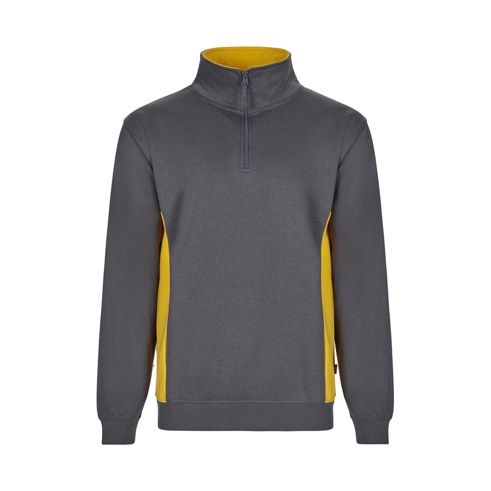 VL SVAROG. Sweatshirt de felpo bicolor (260g/m²), em poliéster (65%) e algodão (35%)