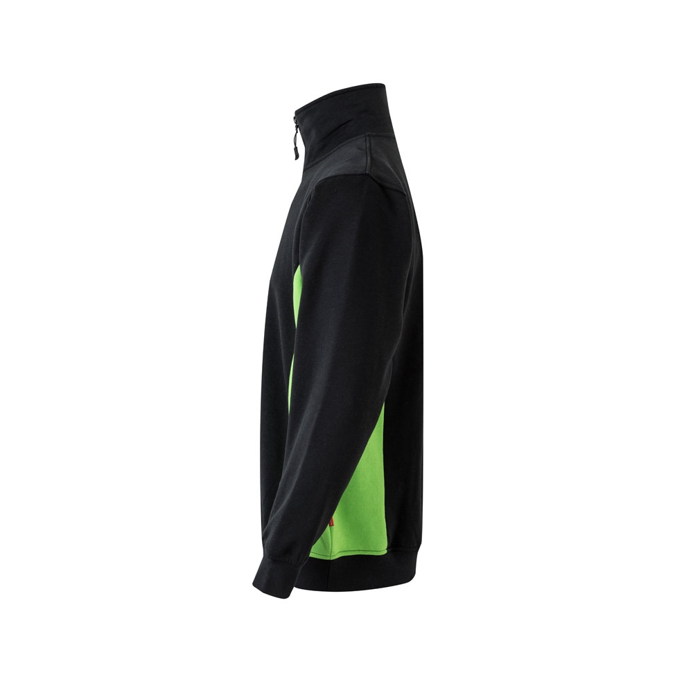 VL SVAROG. Sweat bicolore en éponge (260g/m²), en polyester (65%) et coton (35%)
