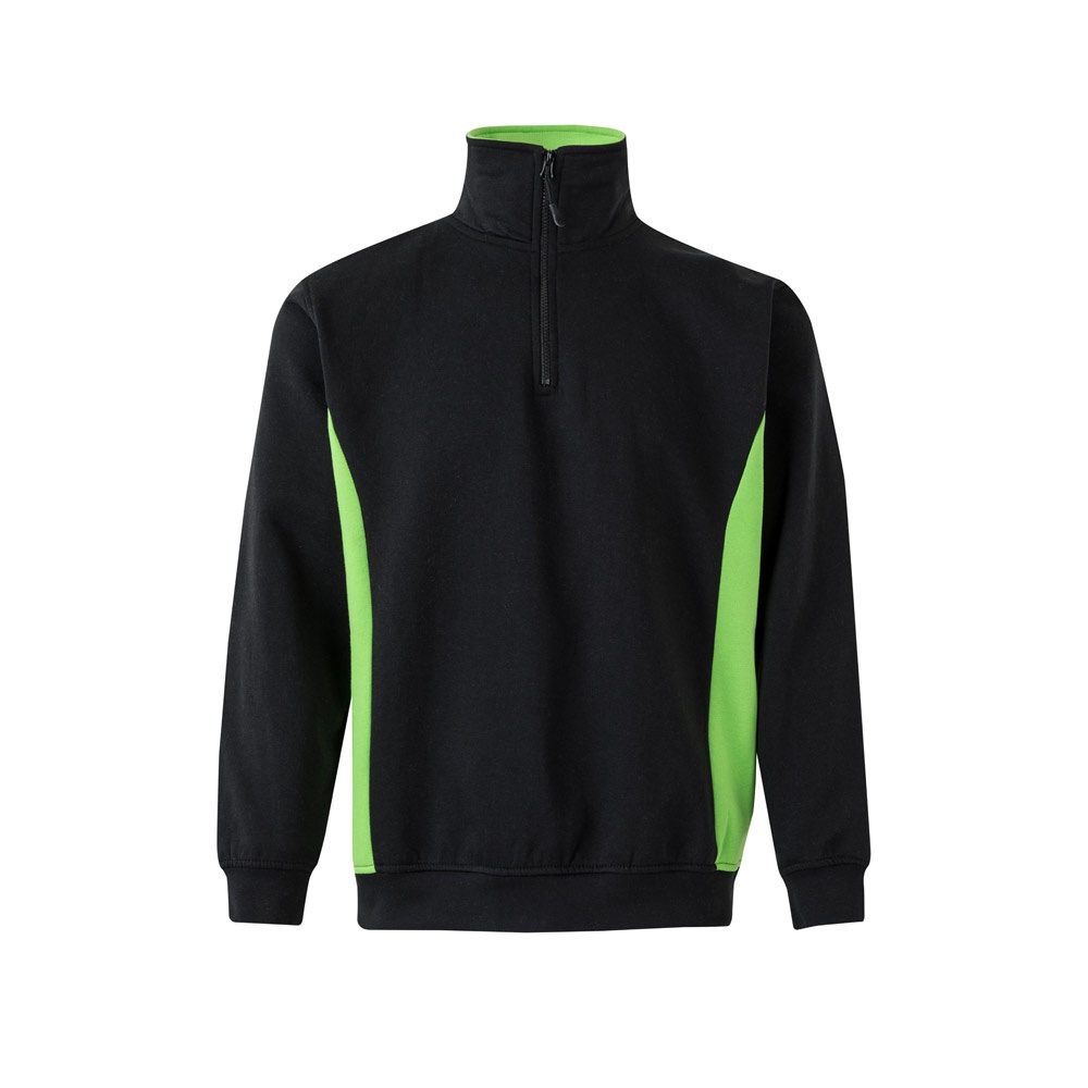 VL SVAROG. Sweatshirt de felpo bicolor (260g/m²), em poliéster (65%) e algodão (35%)
