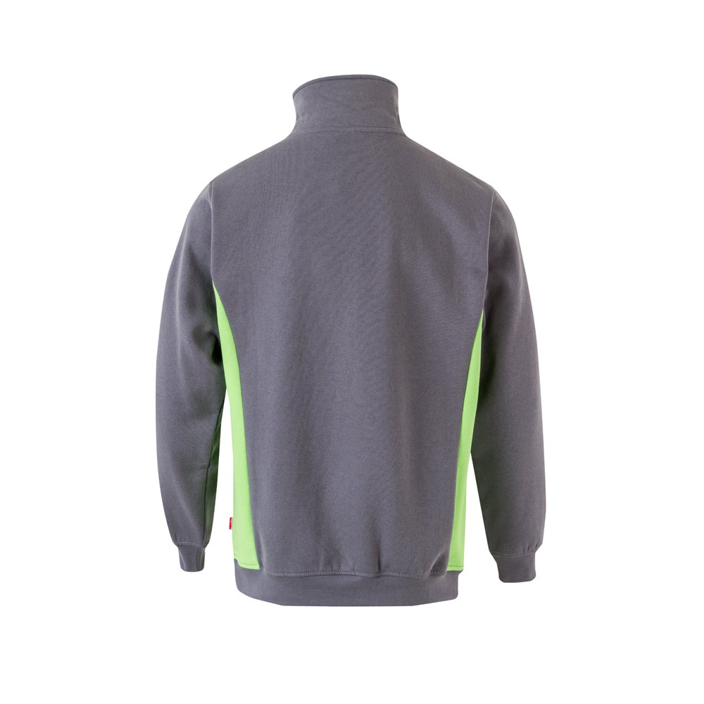 VL SVAROG. Sweat bicolore en éponge (260g/m²), en polyester (65%) et coton (35%)