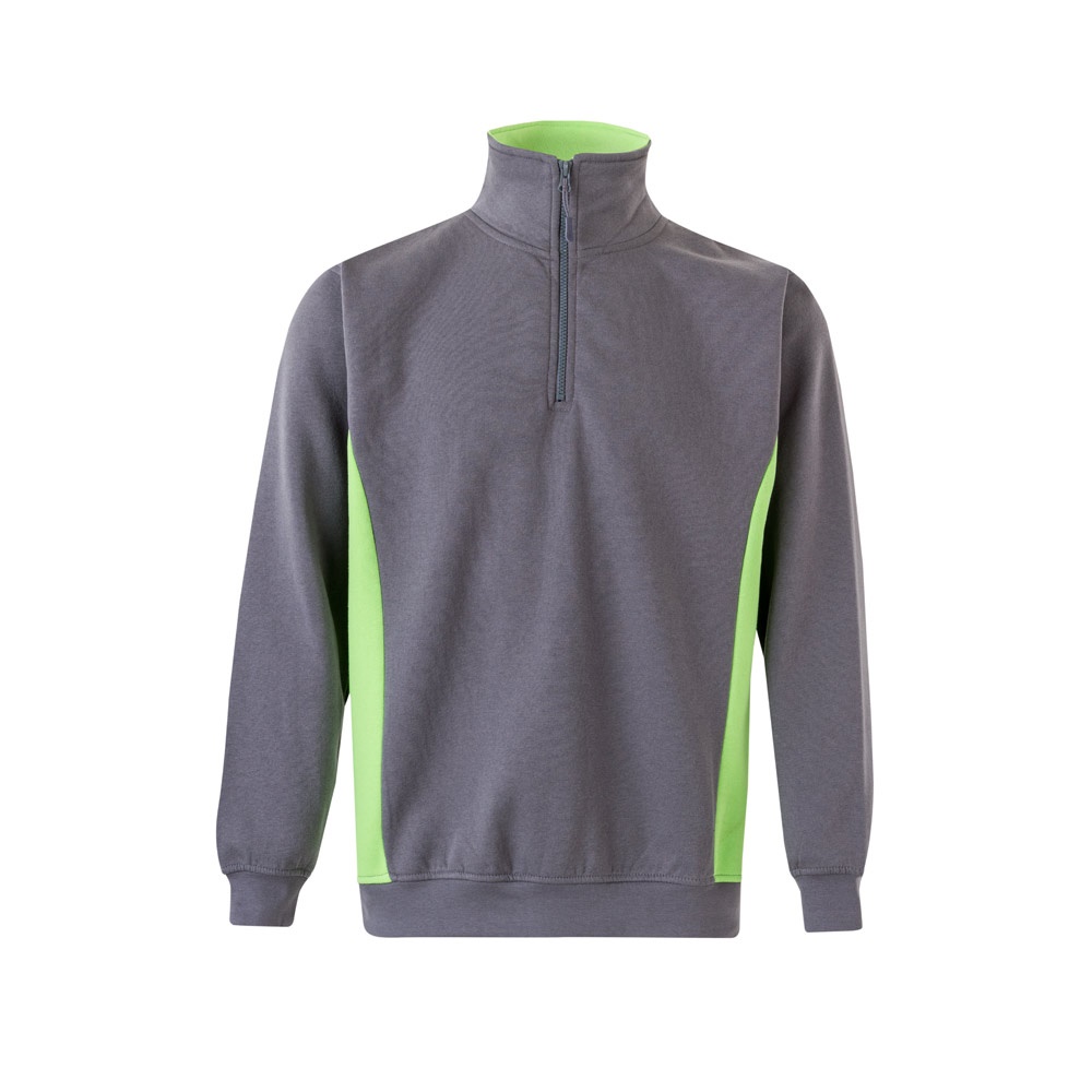 VL SVAROG. Sweatshirt de felpo bicolor (260g/m²), em poliéster (65%) e algodão (35%)