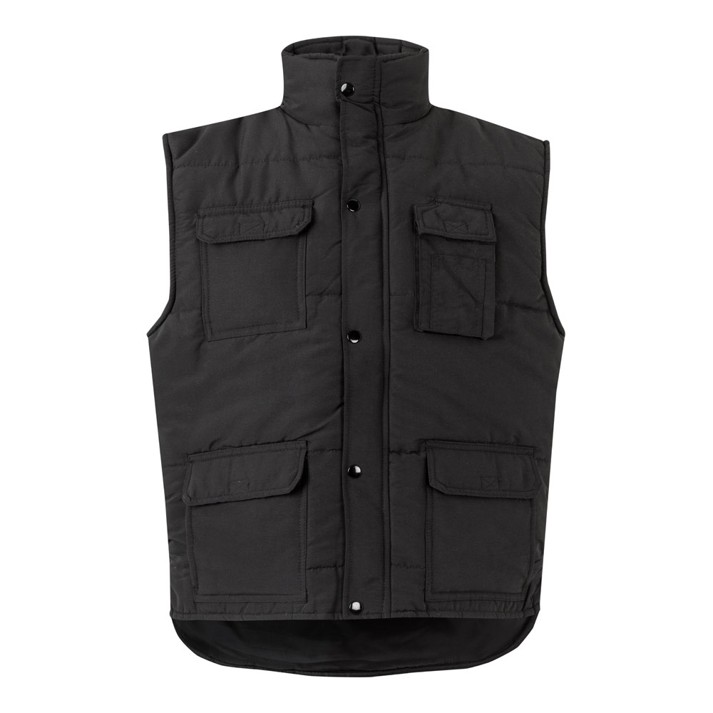 VL MEFITIS. Colete acolchoado multibolsos (220g/m²), em poliéster (100%)