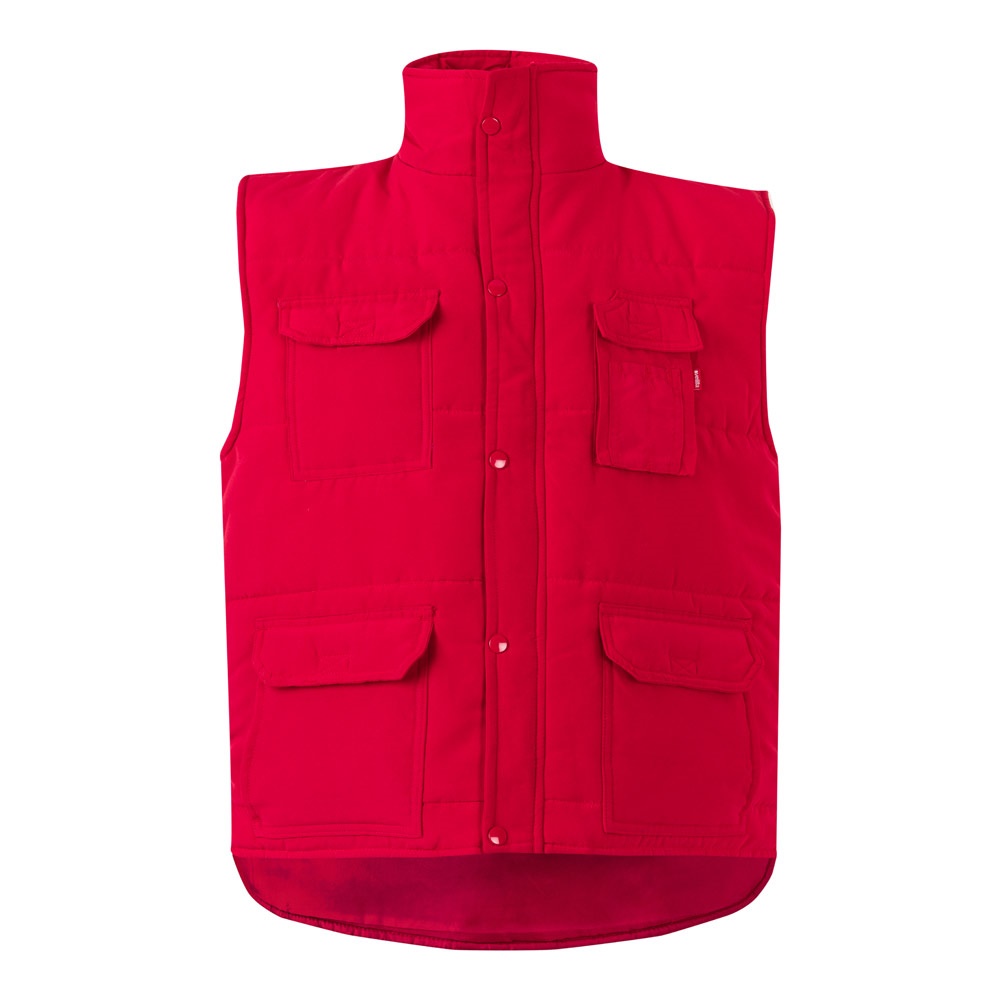 VL MEFITIS. Colete acolchoado multibolsos (220g/m²), em poliéster (100%)