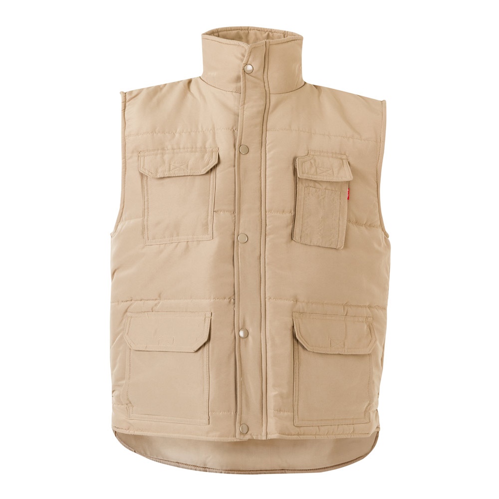 VL MEFITIS. Colete acolchoado multibolsos (220g/m²), em poliéster (100%)