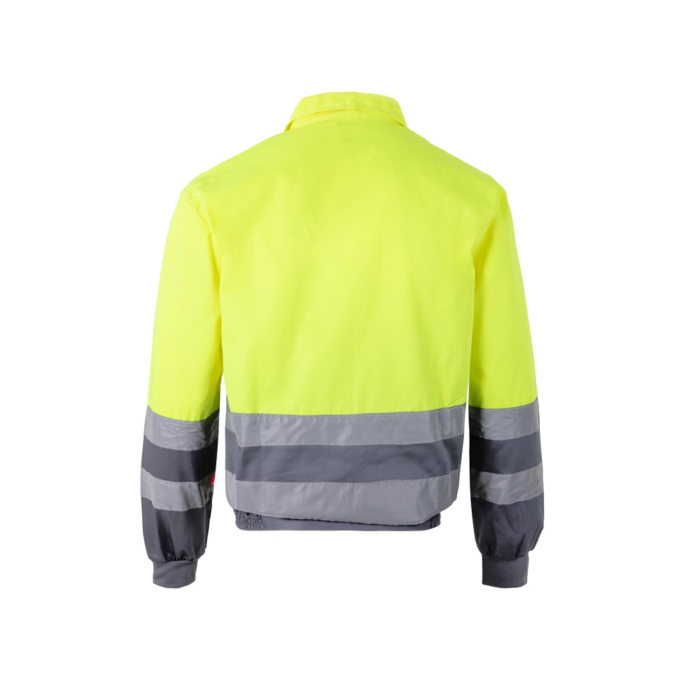 VL NEPTUNE. Veste en sergé bicolore (210g/m²) en polyester (80%) et coton (20%)