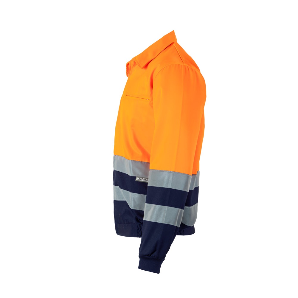 VL NEPTUNE. Veste en sergé bicolore (210g/m²) en polyester (80%) et coton (20%)