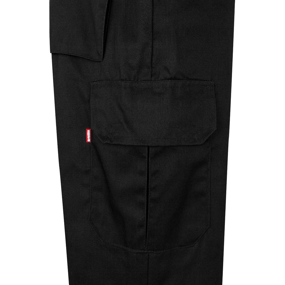 VL ATHENA. Pantalon bicolore en sergé (210g/m²), doublé, multi-poches, en coton (20%) et polyester (80%)