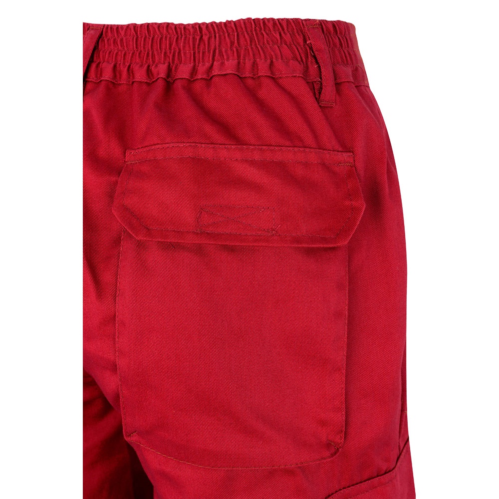 VL ATHENA. Pantalon bicolore en sergé (210g/m²), doublé, multi-poches, en coton (20%) et polyester (80%)