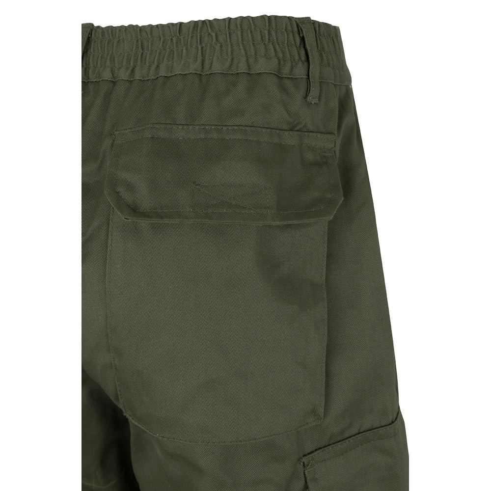 VL ATHENA. Pantalon bicolore en sergé (210g/m²), doublé, multi-poches, en coton (20%) et polyester (80%)
