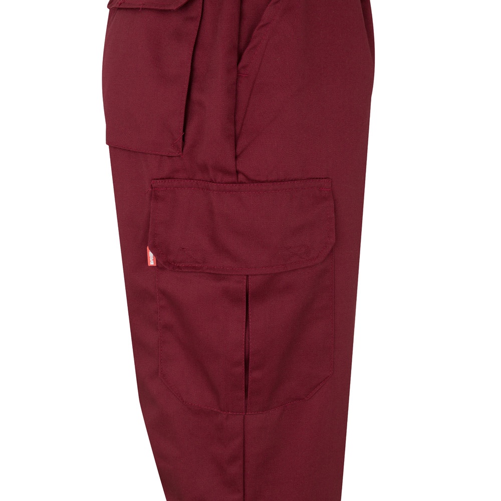 VL ATHENA. Pantalon bicolore en sergé (210g/m²), doublé, multi-poches, en coton (20%) et polyester (80%)