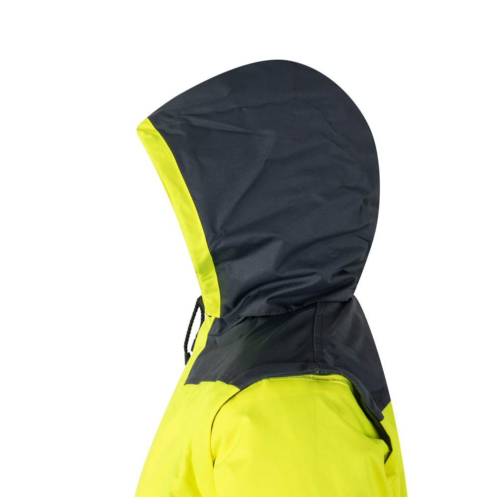 VL JUPITER LARGE. Veste rembourrée bicolore (180g/m²) en polyester (100%), avec finition PU