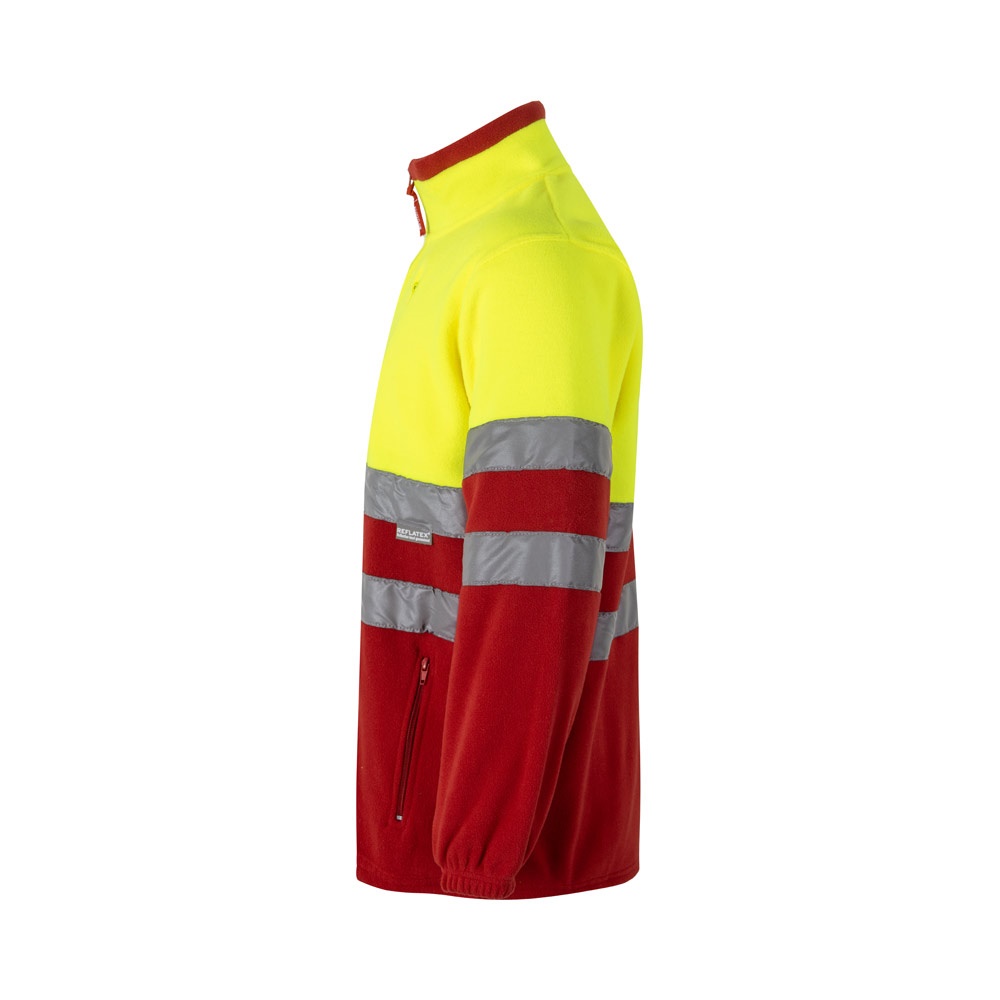 VL EROS. Veste polaire bicolore (280g/m²), en polyester (100%)