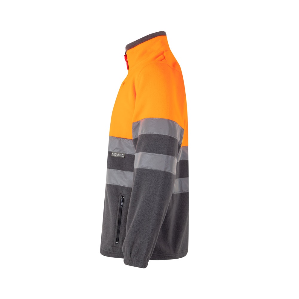 VL EROS. Veste polaire bicolore (280g/m²), en polyester (100%)