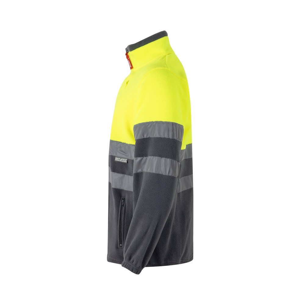 VL EROS LARGE. Veste polaire bicolore (280g/m²), en polyester (100%)
