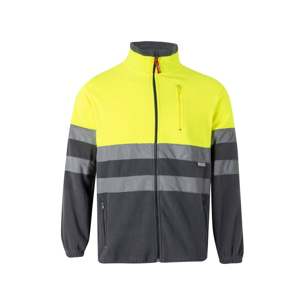 VL EROS LARGE. Casaco polar bicolor (280g/m²), em poliéster (100%)