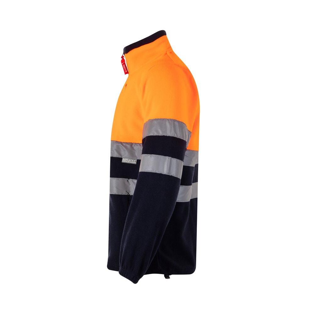 VL EROS LARGE. Veste polaire bicolore (280g/m²), en polyester (100%)