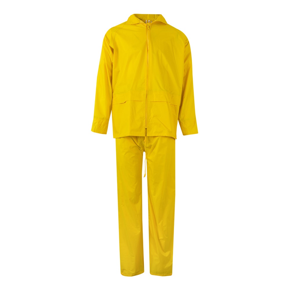 VL SEDNA. Fato de chuva (225g/m²), de duas peças em poliéster (100%) com revestimento de PVC