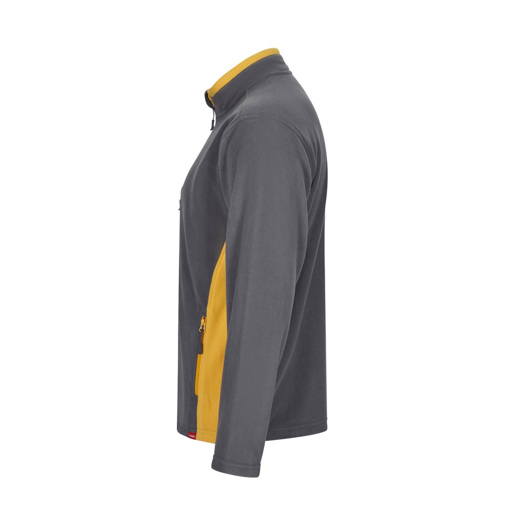 VL GERAS. Veste polaire bicolore (220g/m²) en polyester (100%)