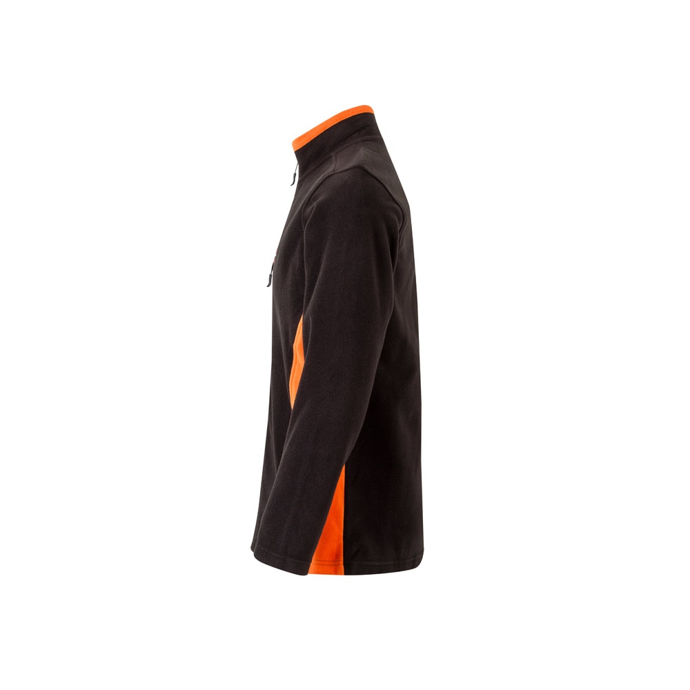 VL GERAS. Veste polaire bicolore (220g/m²) en polyester (100%)