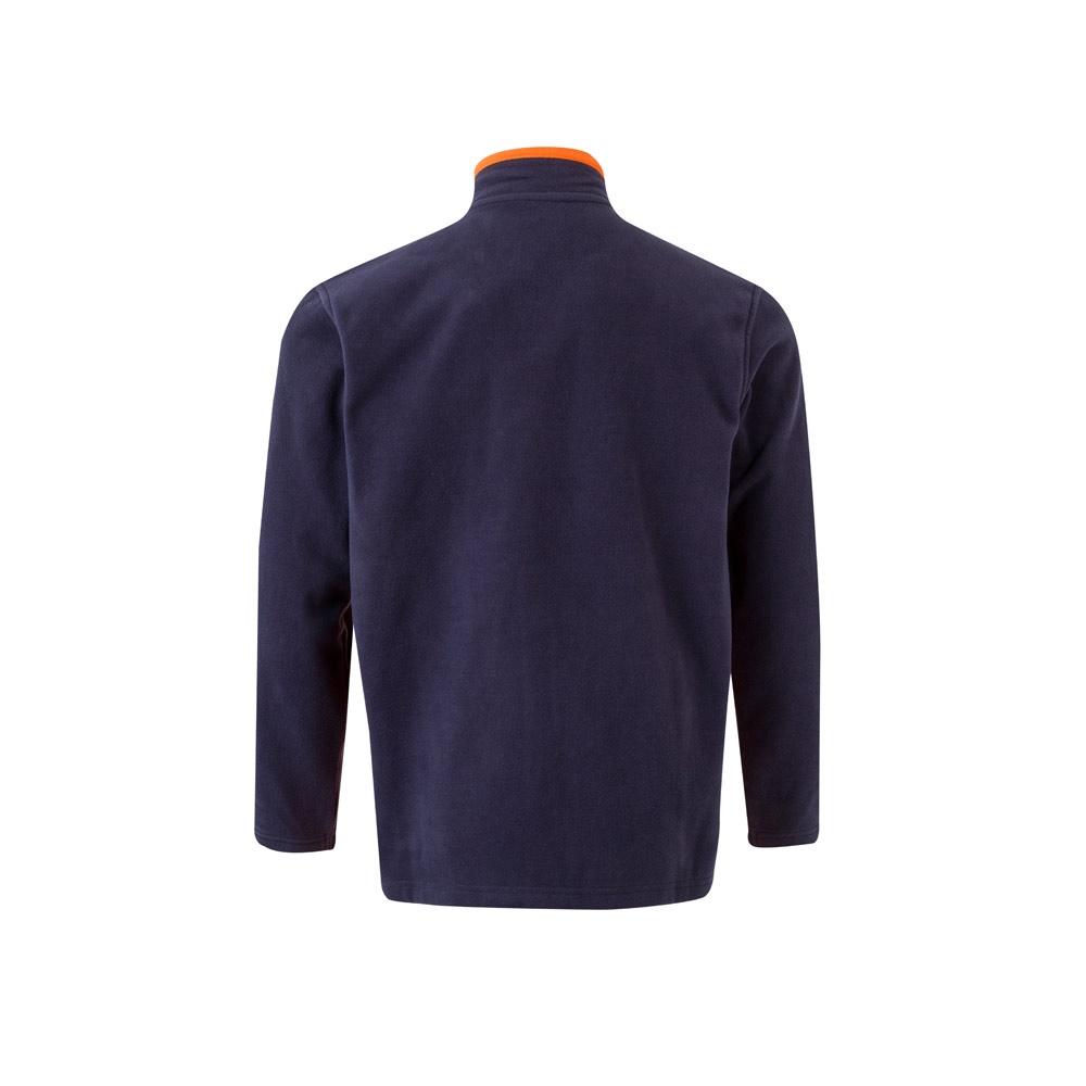 VL GERAS. Veste polaire bicolore (220g/m²) en polyester (100%)