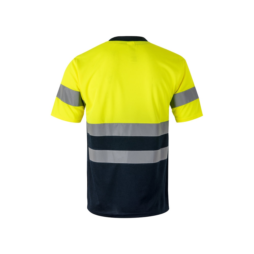 VL BRAHMA. T-shirt technique bicolore (140g/m²), en polyester (100%)