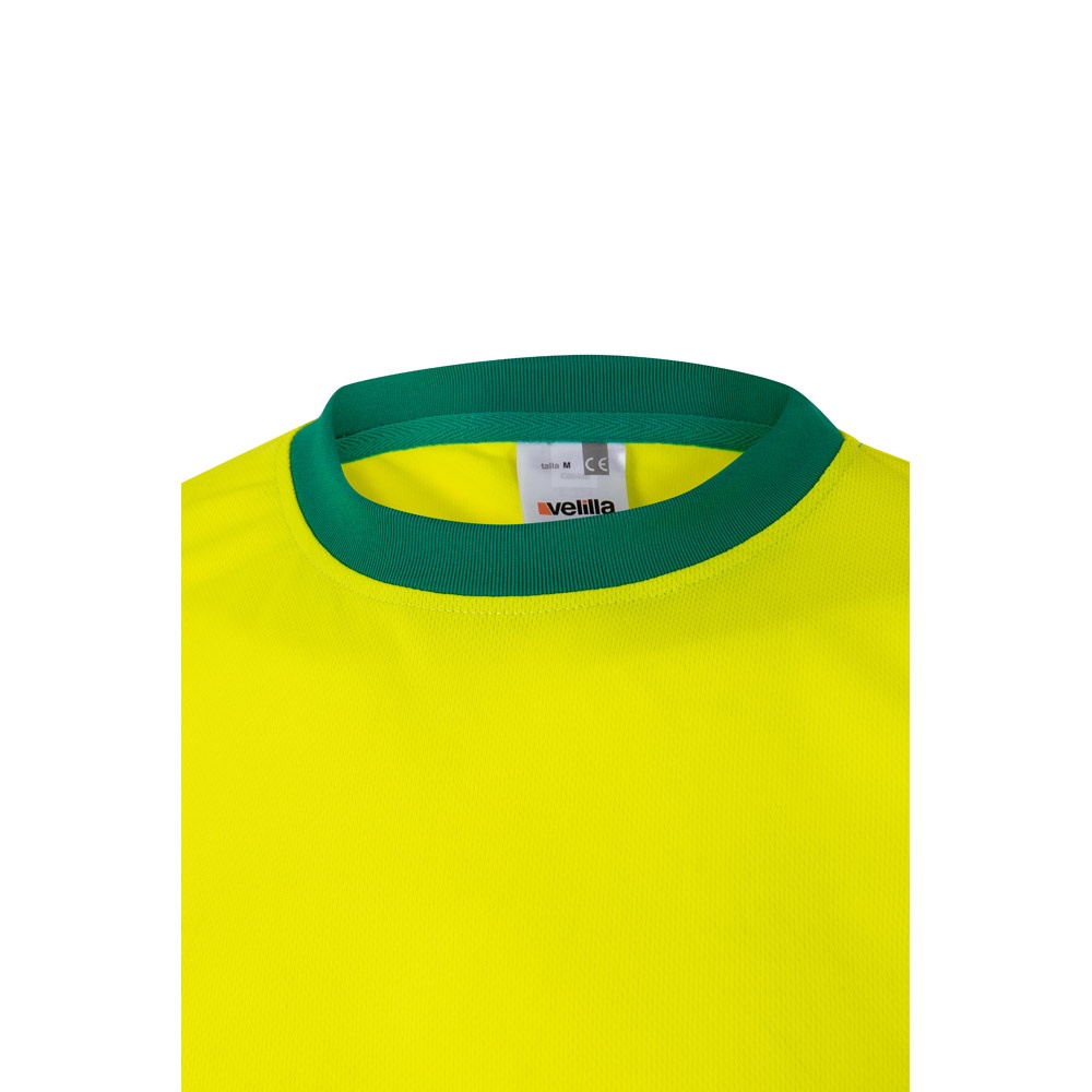 VL BRAHMA. T-shirt technique bicolore (140g/m²), en polyester (100%)