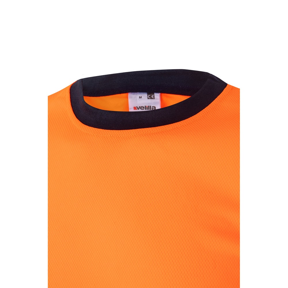 VL BRAHMA. T-shirt technique bicolore (140g/m²), en polyester (100%)