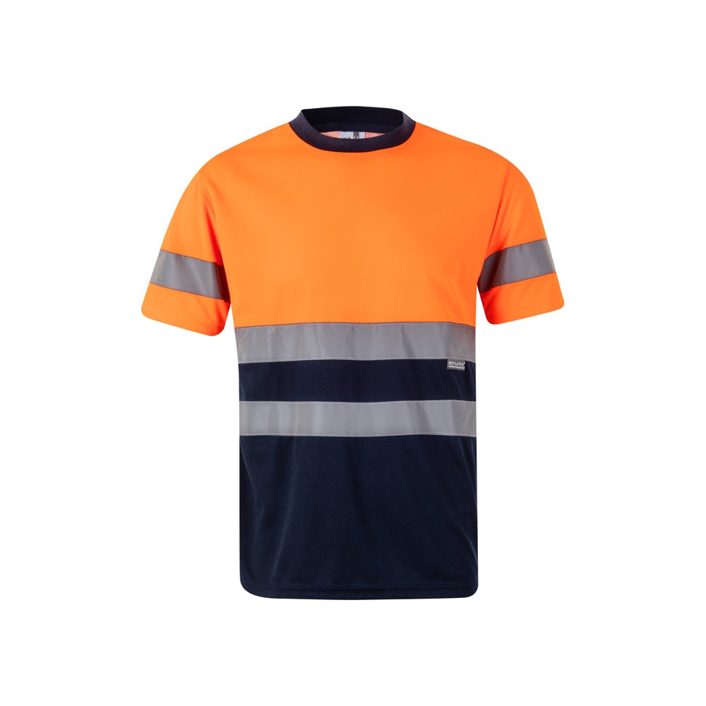 VL BRAHMA. T-shirt técnica bicolor bird-eye (140g/m²), em poliéster (100%)