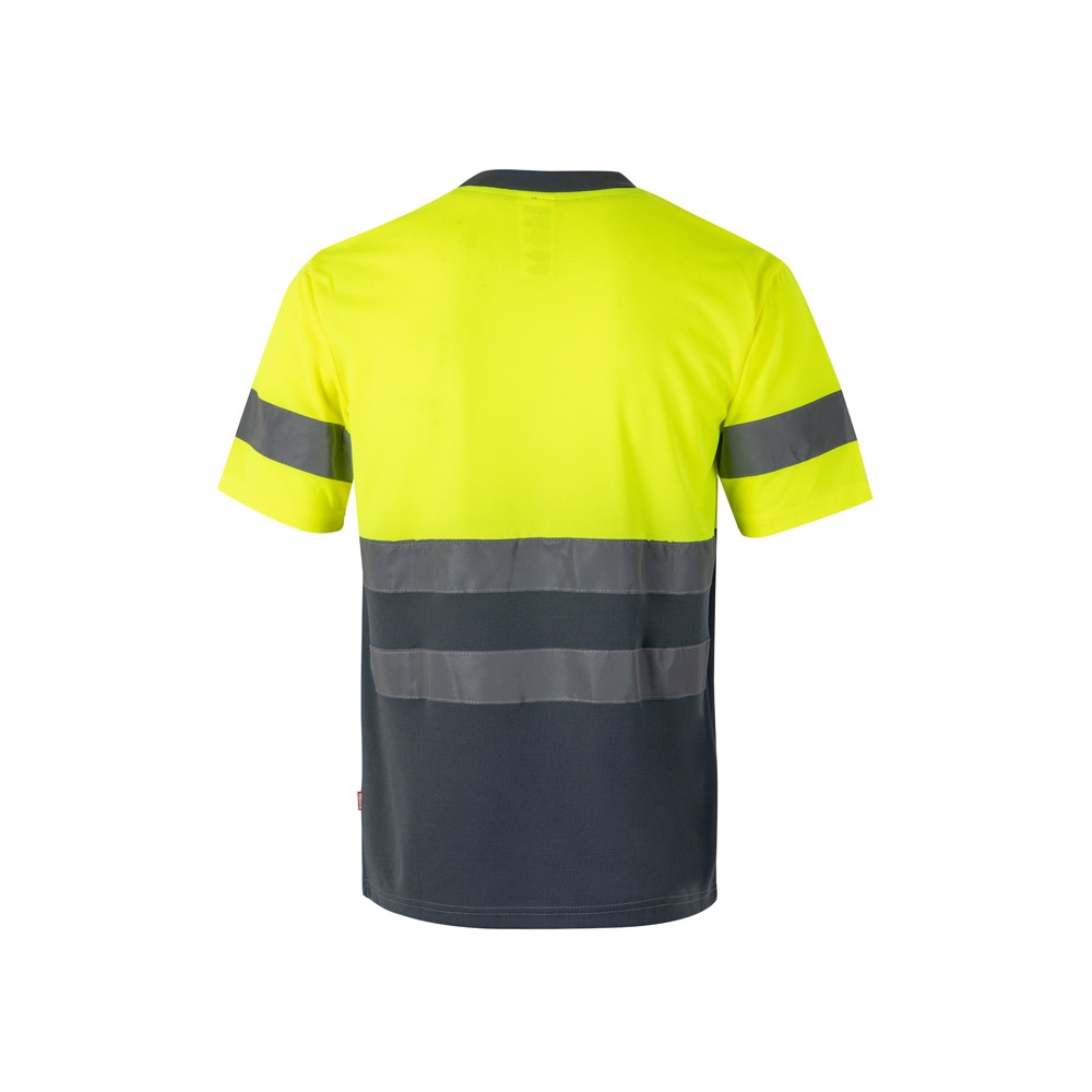 VL BRAHMA LARGE. T-shirt technique bicolore (140g/m²), en polyester (100%)