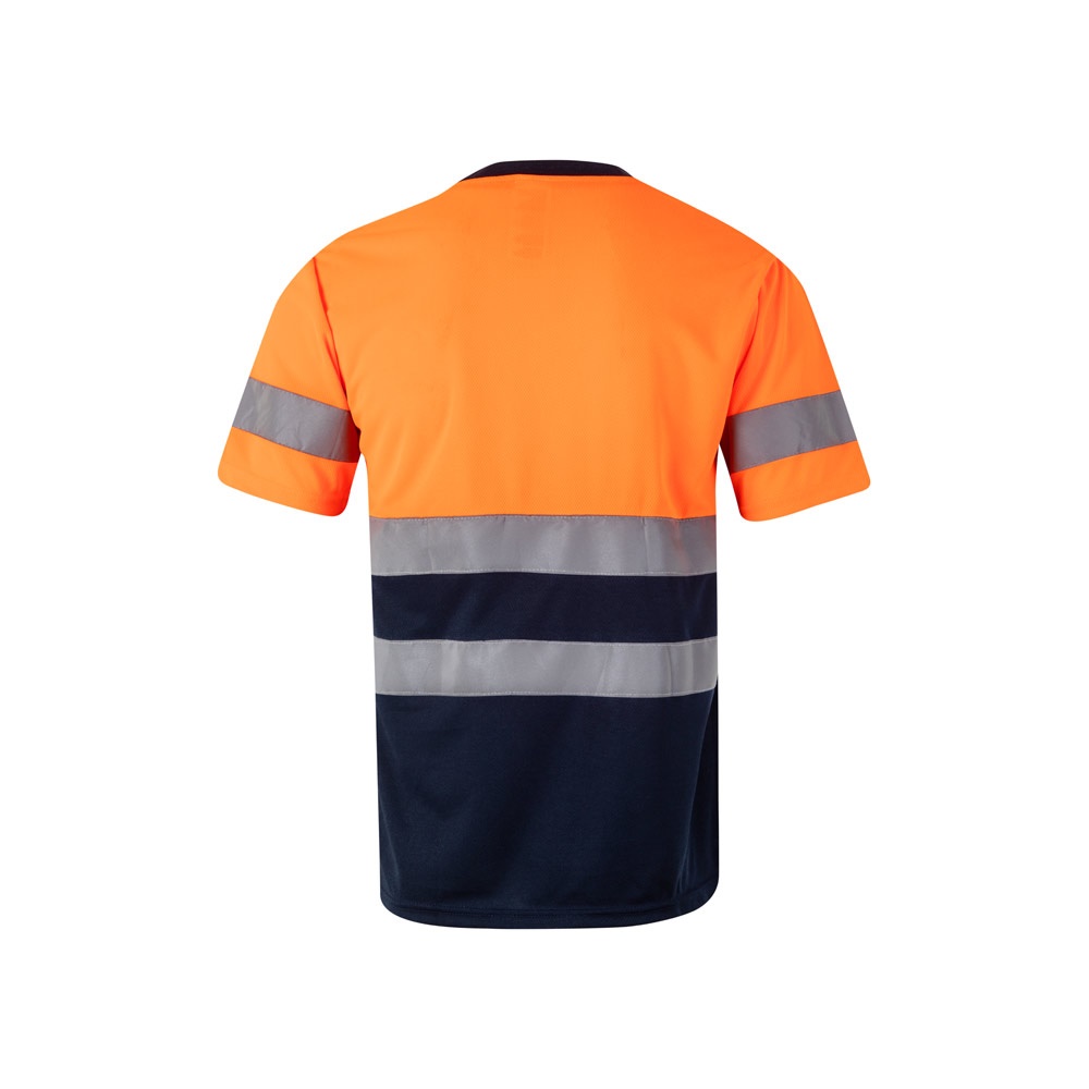 VL BRAHMA LARGE. T-shirt technique bicolore (140g/m²), en polyester (100%)