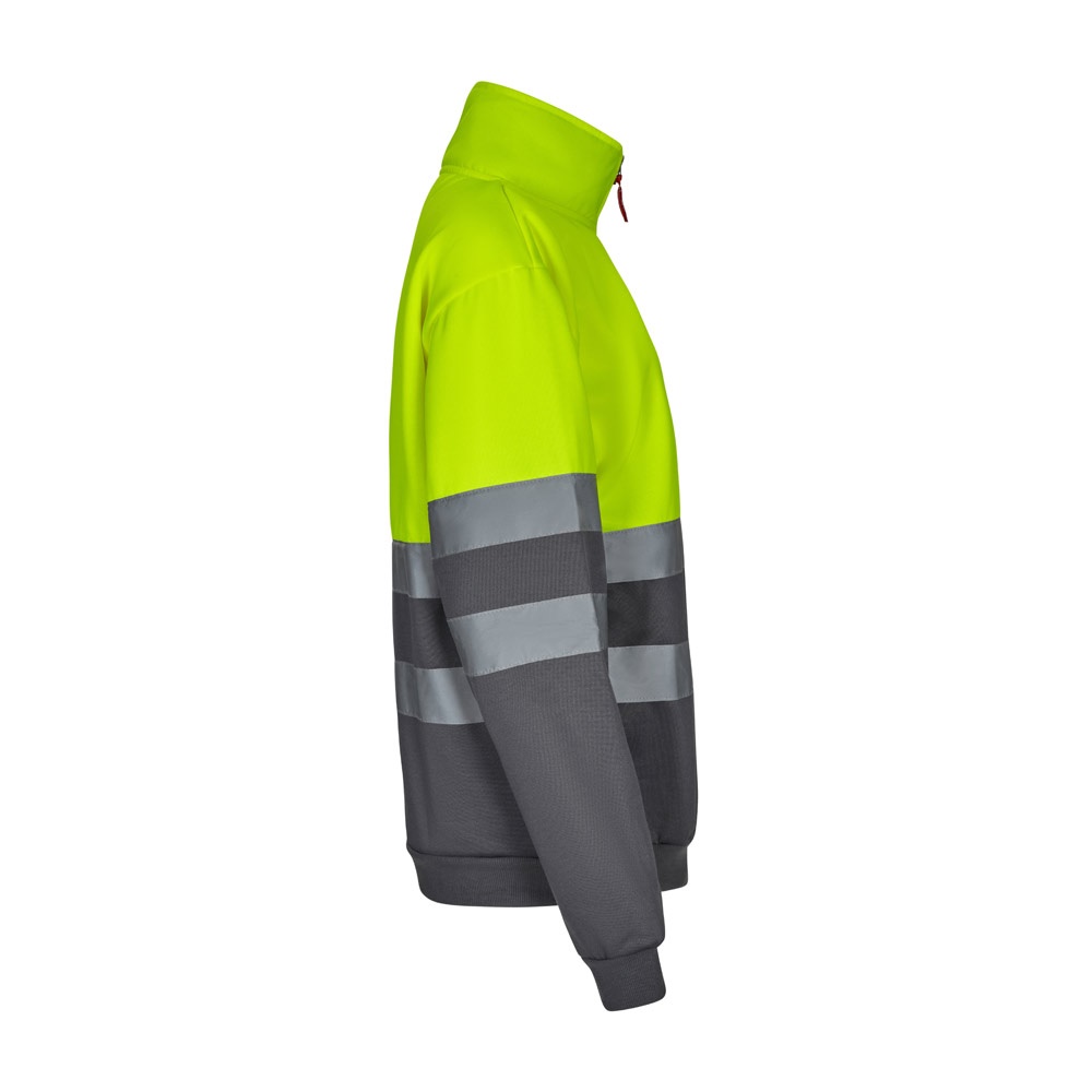 VL THOR. Sweatshirt bicolore (300g/m²) en polyester éponge (100%)