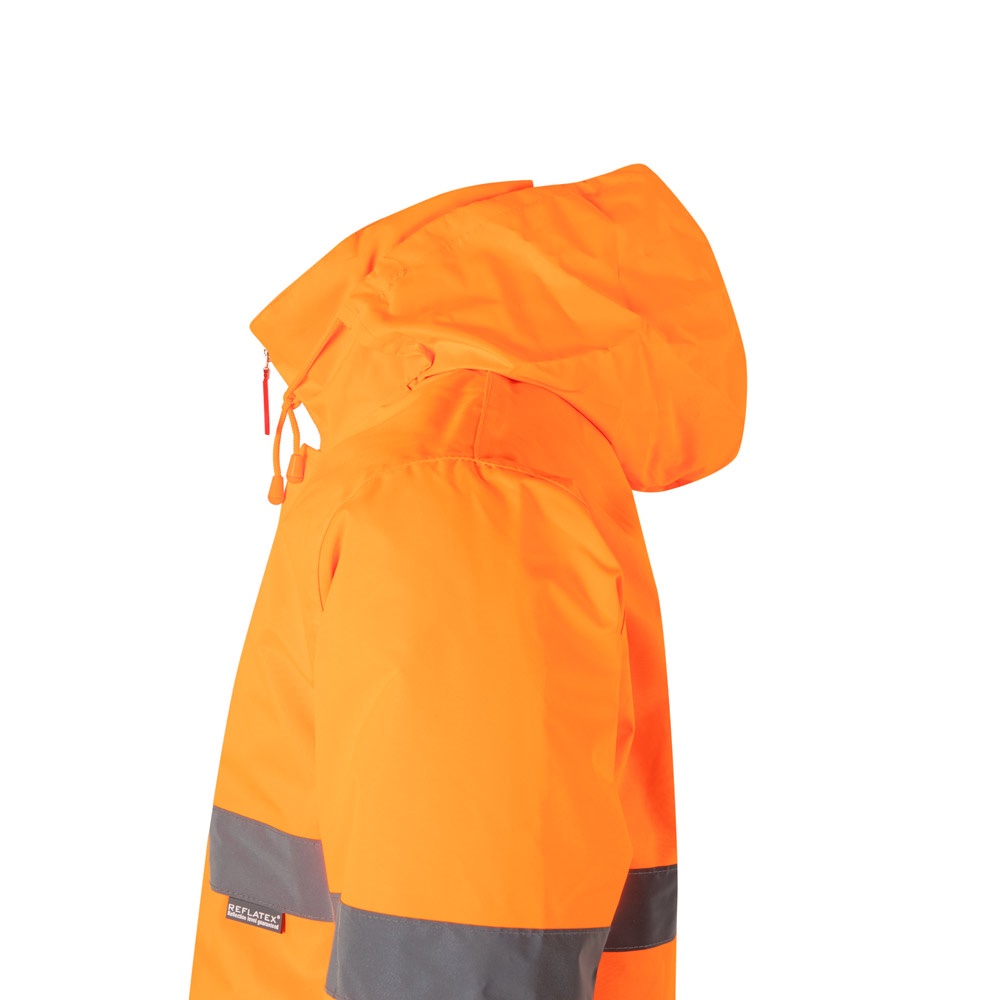 VL THEMIS. Parka bicolore (190g/m²), en polyester (100%), avec enduction PU