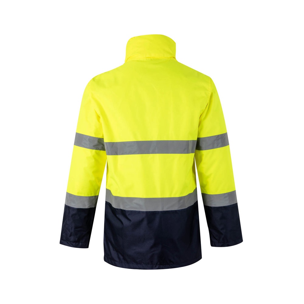 VL THEMIS LARGE. Parka bicolore (190g/m²), en polyester (100%), avec finition PU